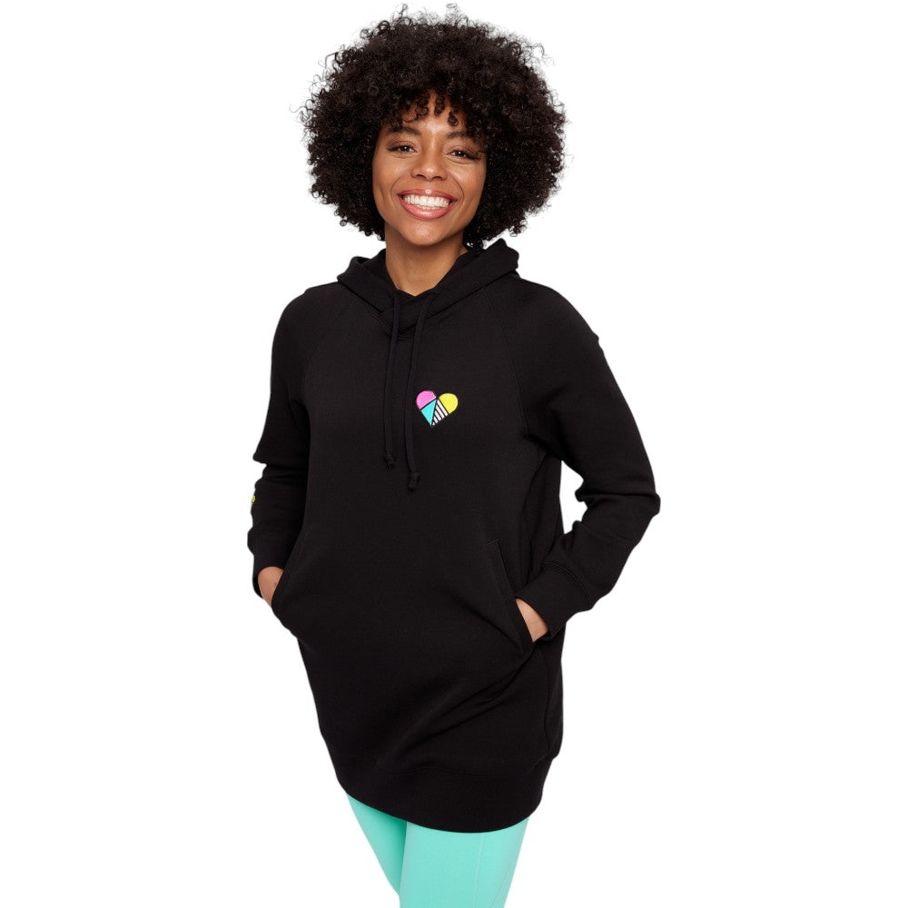 Peachylean Relaxed-Fit Oversized Womens Logo Hoodie