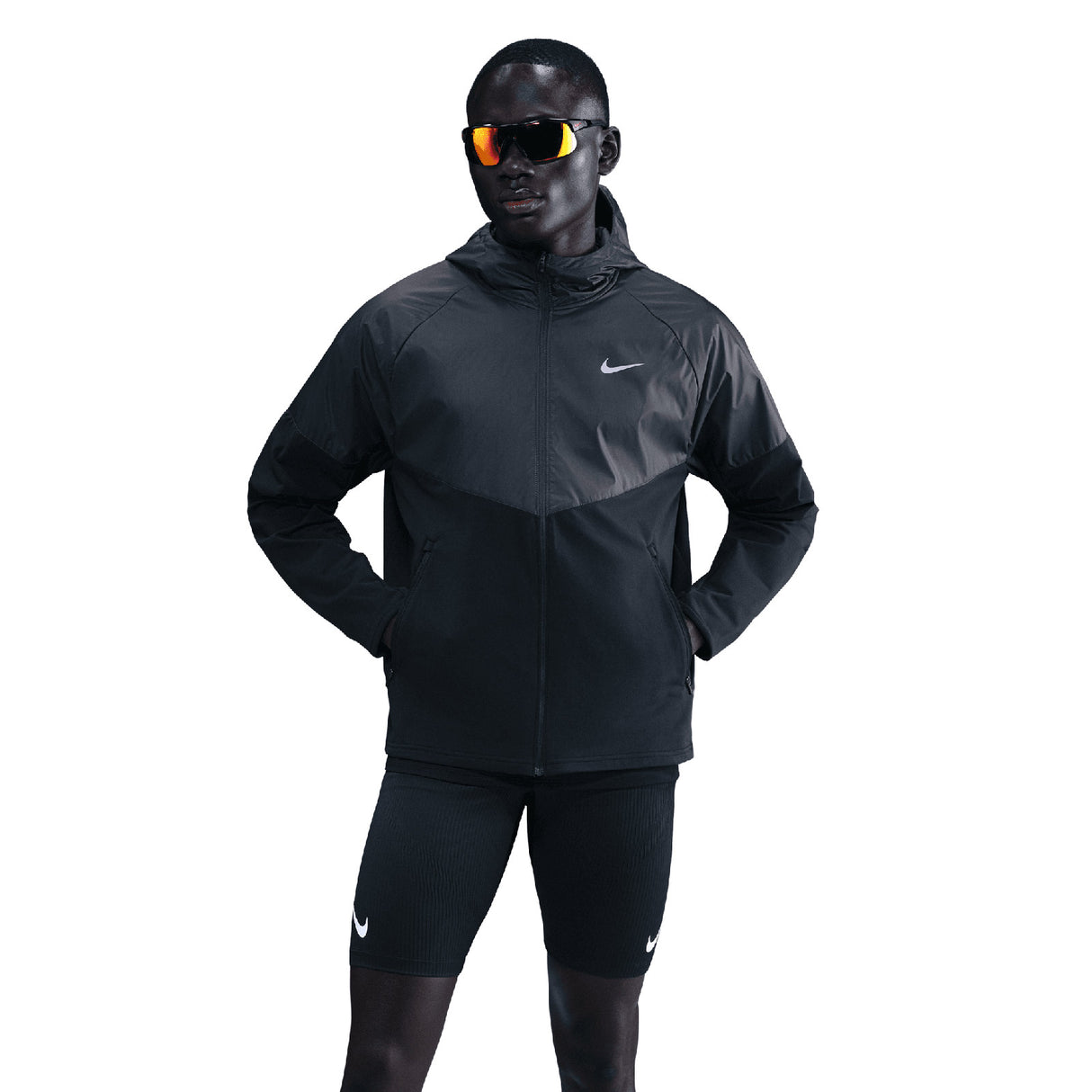 Nike Miler Mens Repel Winterized Running Jacket