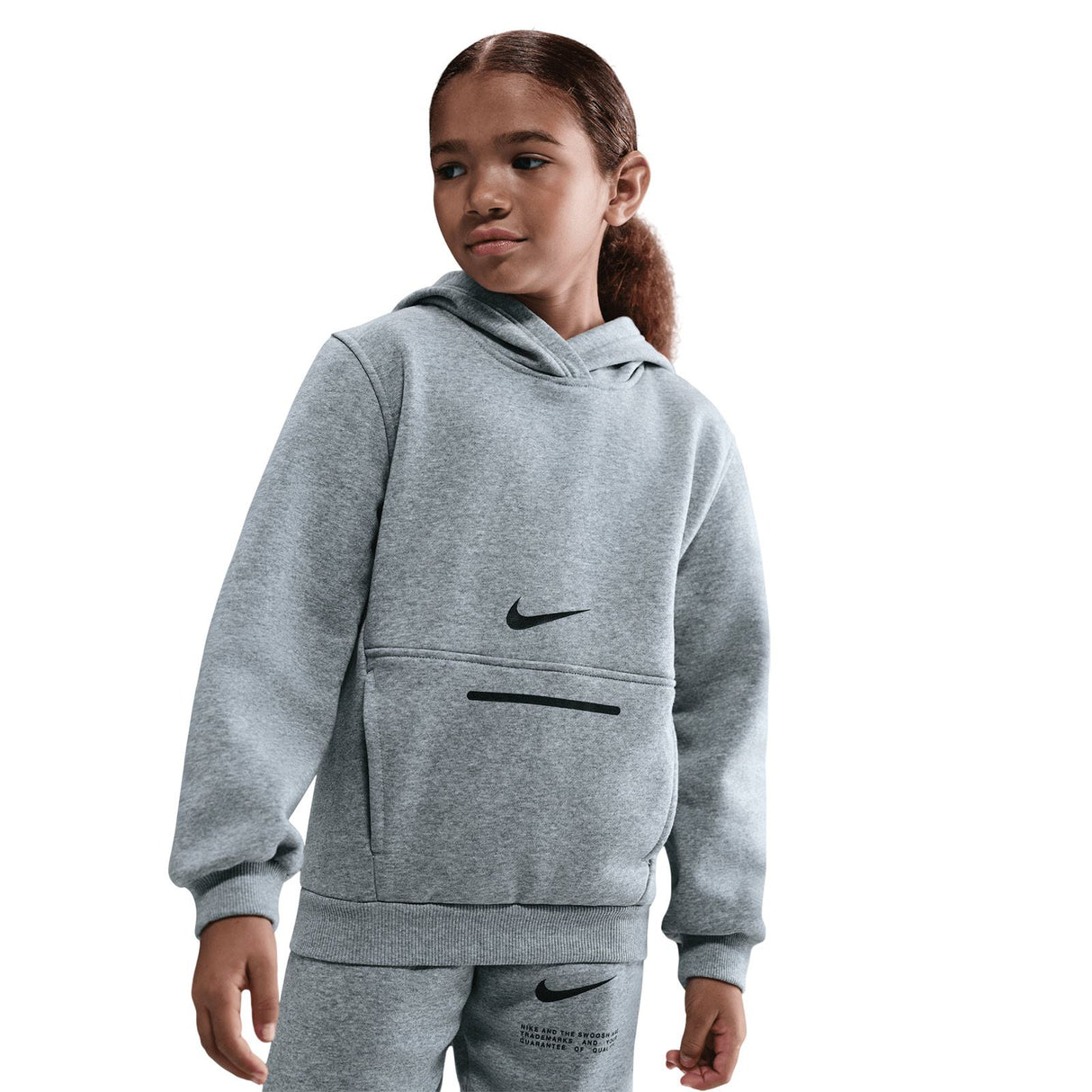 Nike Kids NSW CLUB FLC HOODY BRND Grey