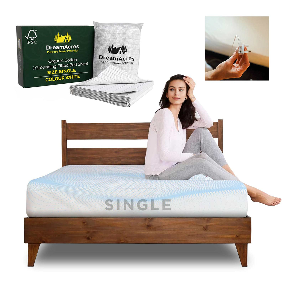 Dream Acres Single Grounding Sheet