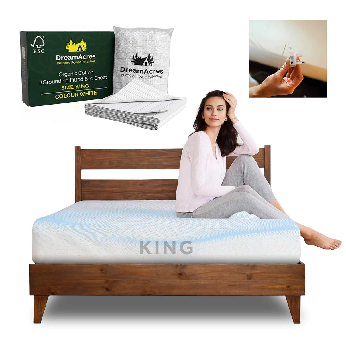 Dream Acres King Grounding Sheet