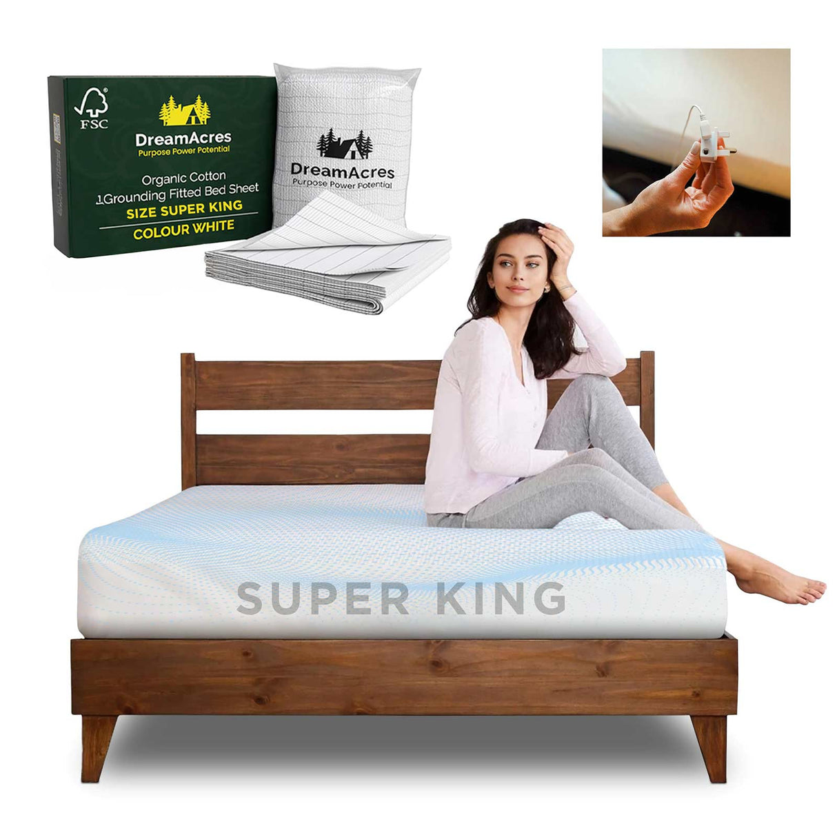 Dream Acres Super King Grounding Sheet