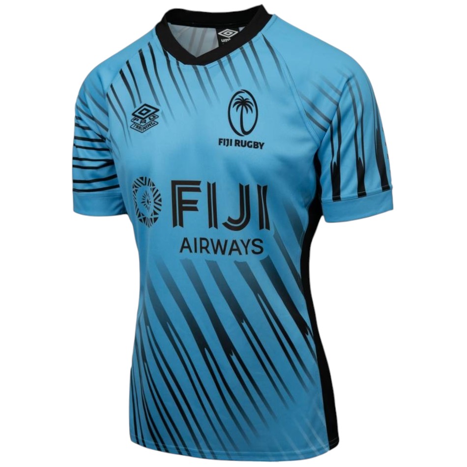 Umbro Fiji 7s Rugby 2025/26 Mens Short Sleeved Training Jersey Front View