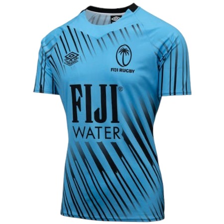 Umbro Fiji Flying Fijian Rugby 2025/26 Training T-Shirt Front View