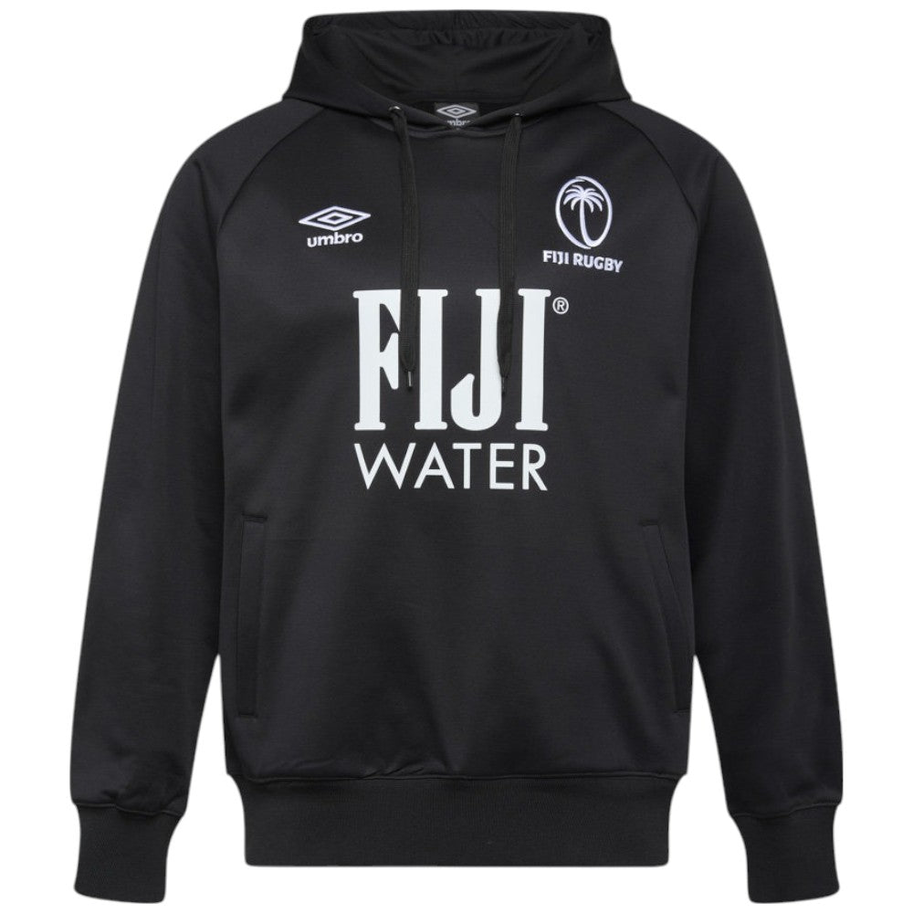 Umbro Fiji Rugby 2025/26 Mens Pullover Training Hoodie Front View