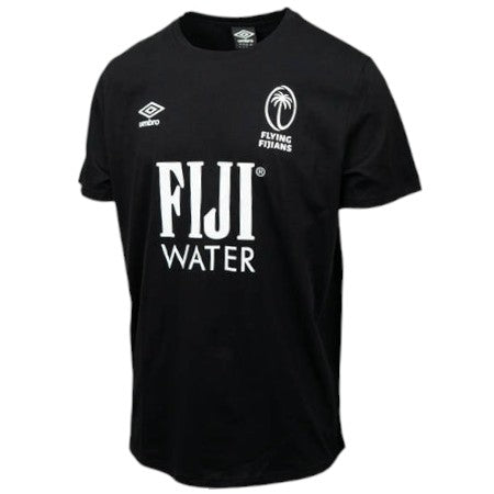 Umbro Fiji Flying Fijian Rugby 2025/26 Mens Short Sleeved T-Shirt Front View
