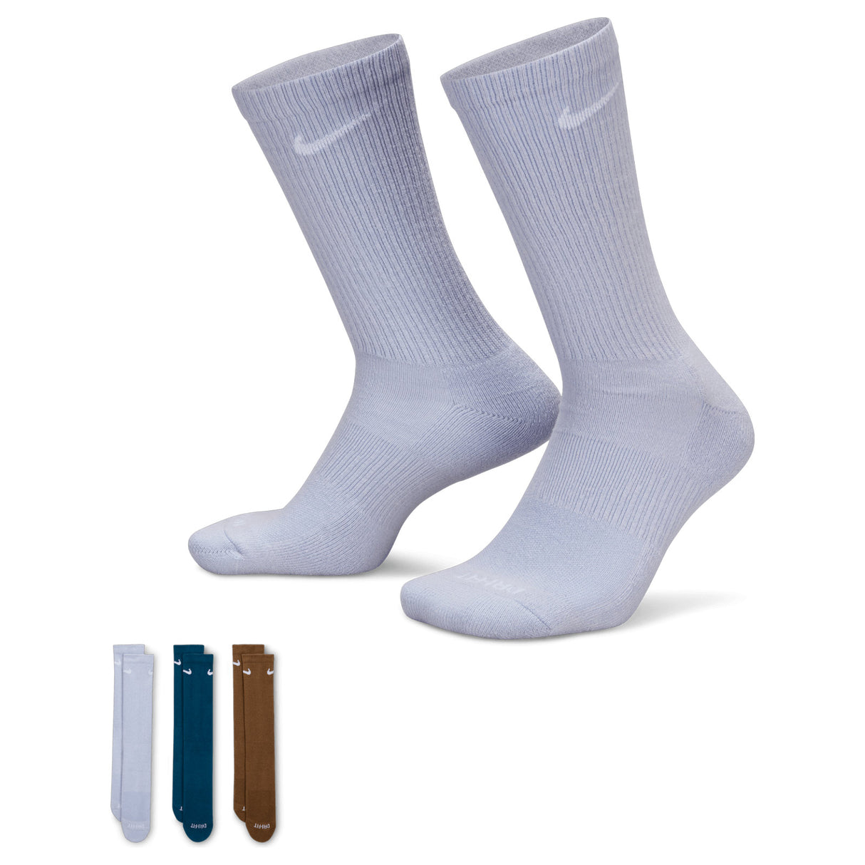Nike Everyday Plus Cushioned Training Crew Socks (3 Pairs)