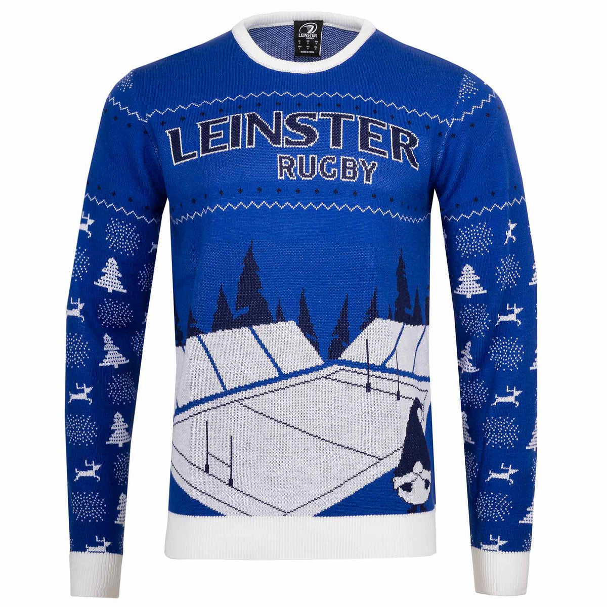 Castore Leinster Rugby Kids Festive Christmas Jumper