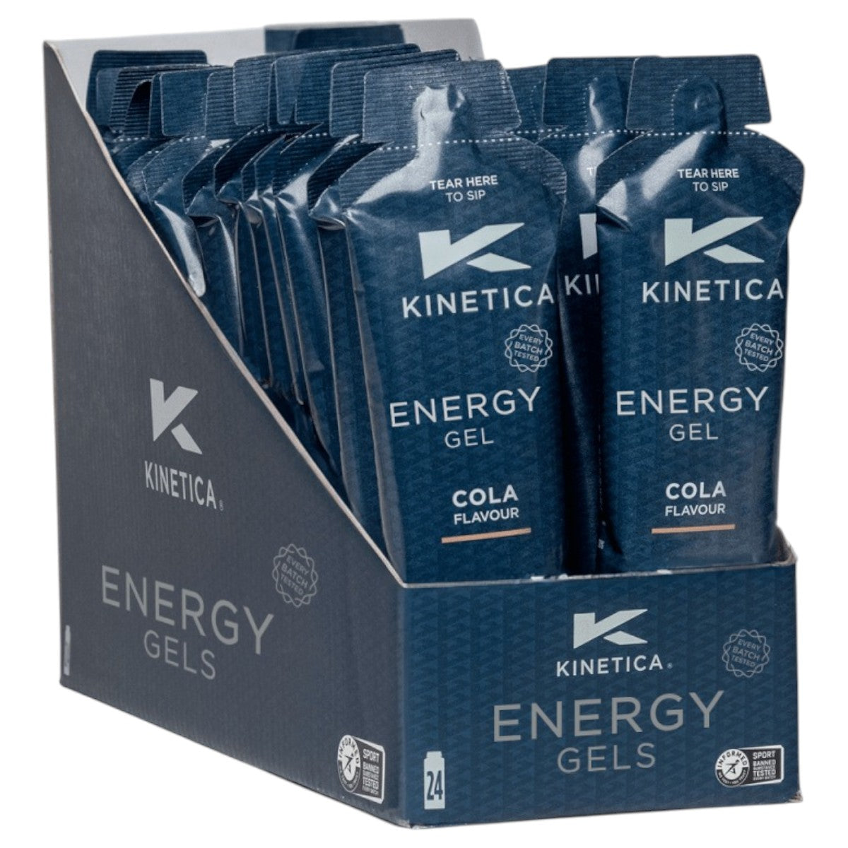 Kinetica Energy Gels Cola x 24