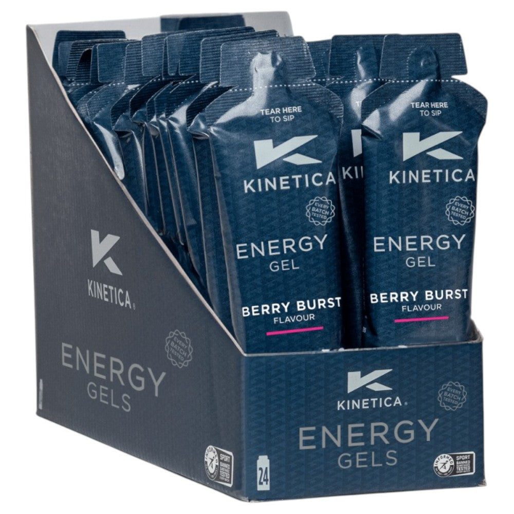 Kinetica Caffeine Gels Berry Burst x 24