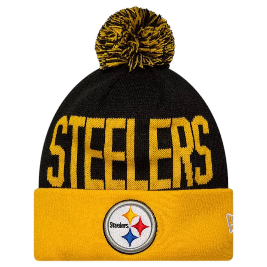 NEW ERA NFL Dublin Steelers Beanie Blk