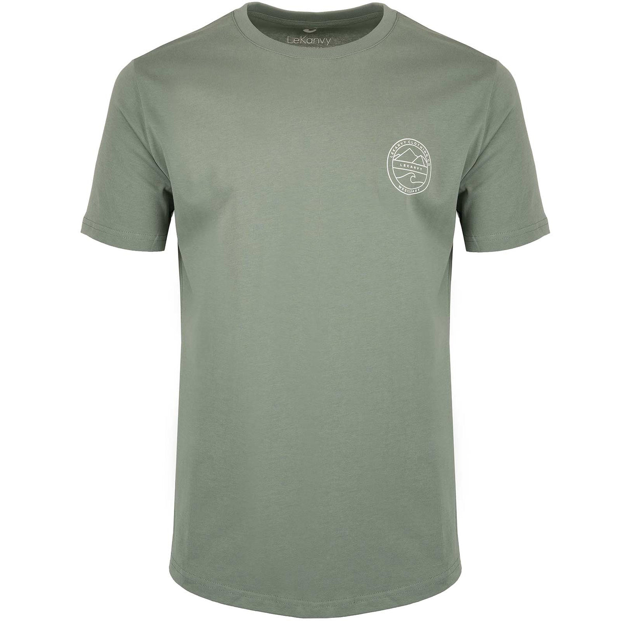 LeKanvy Coast Sage Green T-Shirt