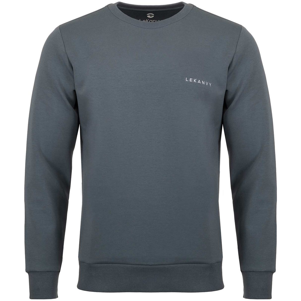 LeKanvy Versatile Navy Unisex Crew Neck