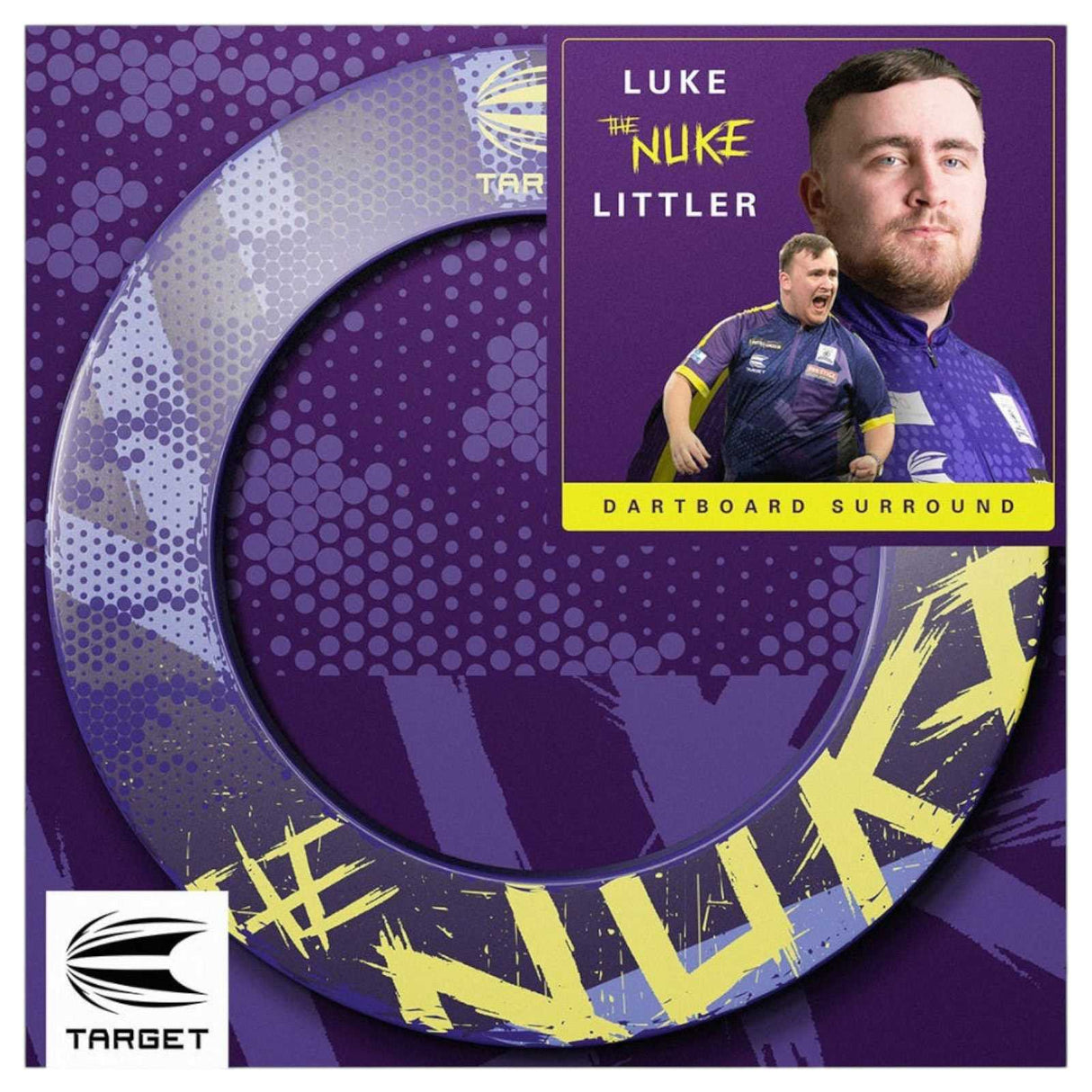 Target Luke Littler 'The Nuke' Dartboard Surround