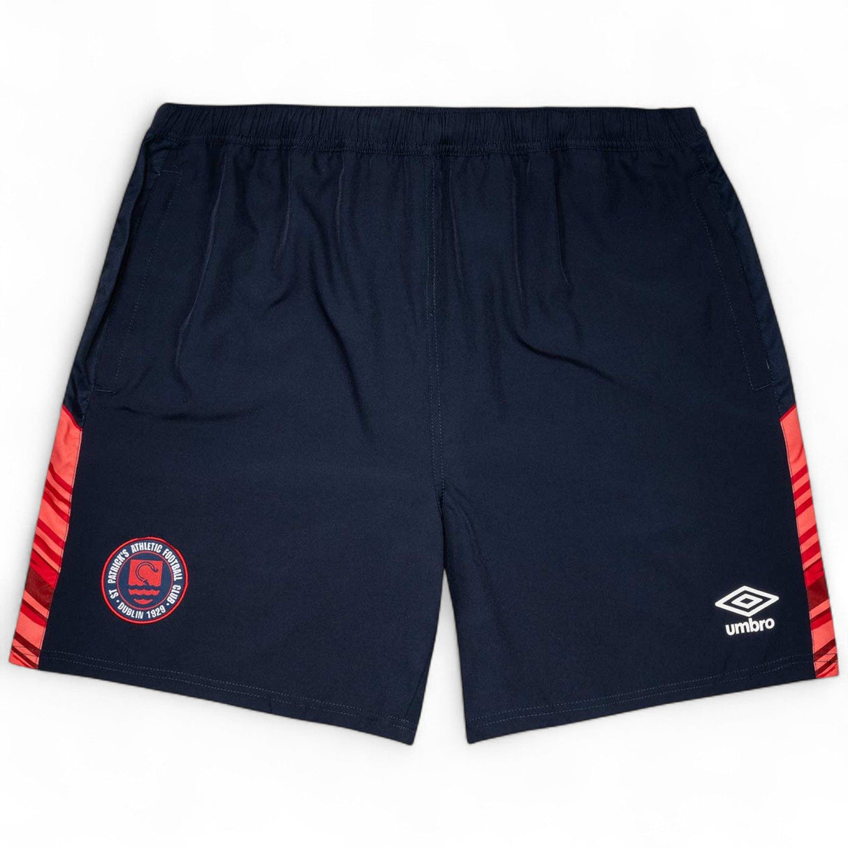 Umbro St Patricks Athletic Football Club Euro 2025 Mens Short Front View