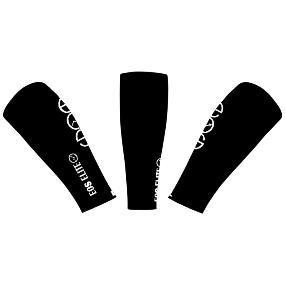 EOS Calf Compression Sleeves Black Full View