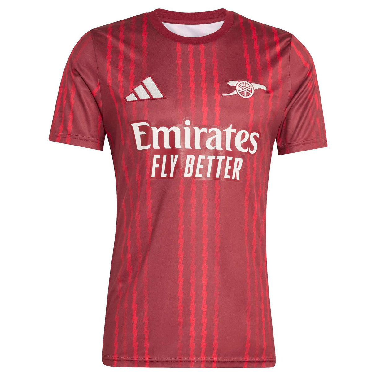 adidas Arsenal Football 2025/26 Mens Pre-Match Jersey