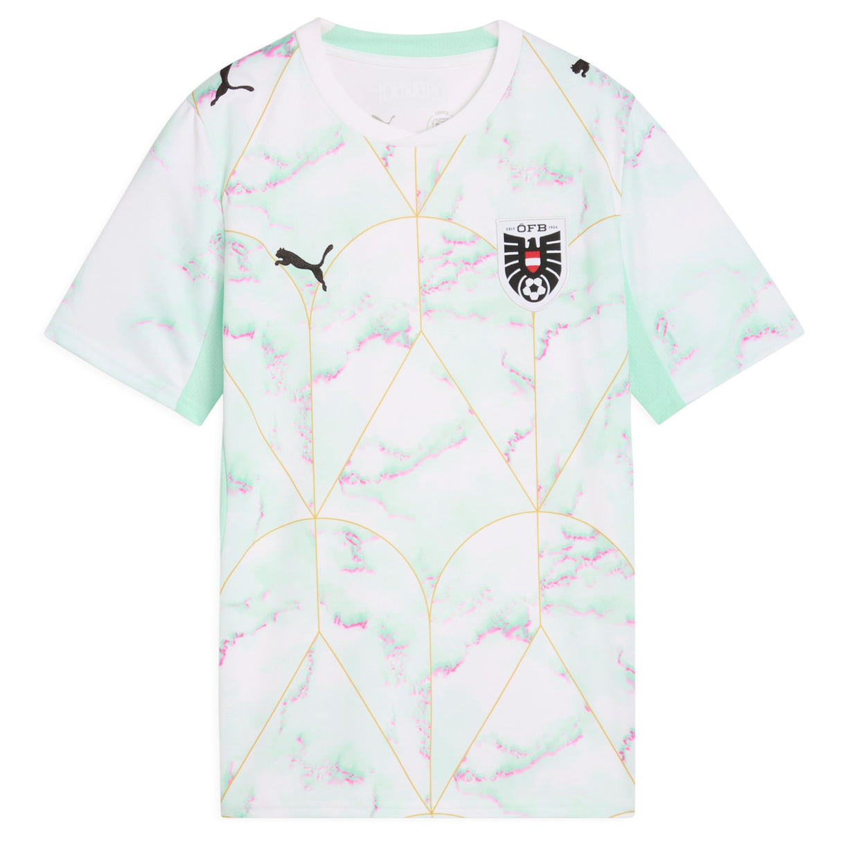 Puma Austria Football World Cup 2026 Kids Away Jersey