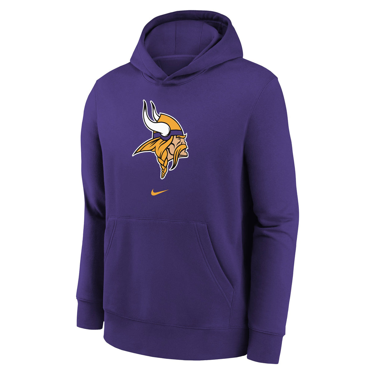 NIKE VIKINGS KIDS LOGO HOODY PURPLE