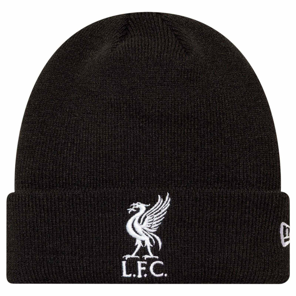 NEW ERA LFC 25 CUFF BEANIE BLACK/WHITE