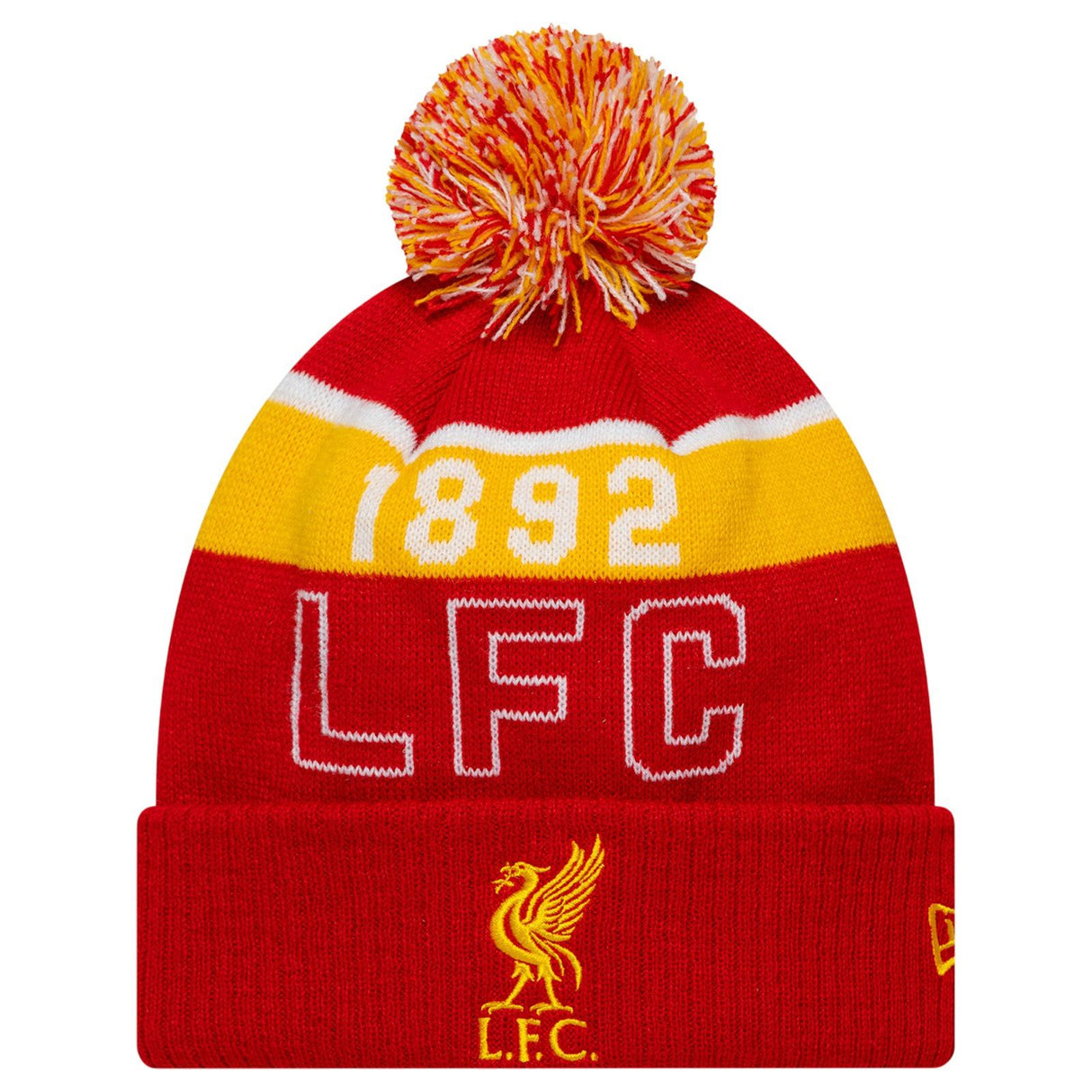 New Era Liverpool FC Sport Red Cuff Knit Kids Beanie