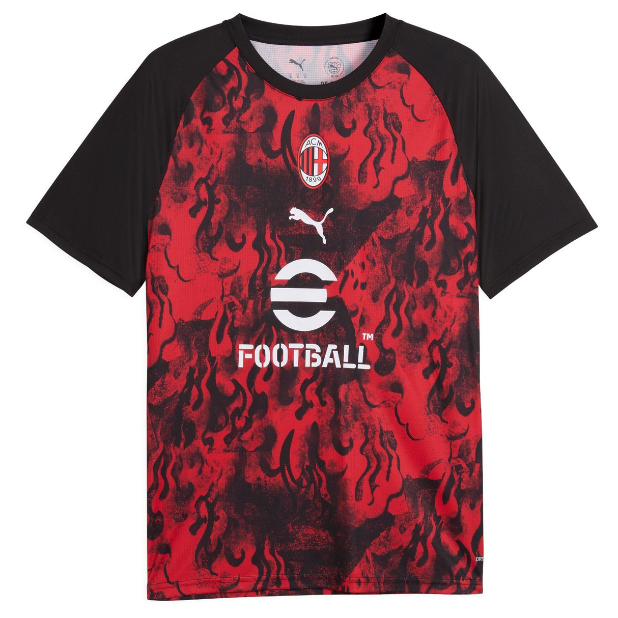 Puma AC Milan Football 2025/26 Mens Warm-Up Jersey