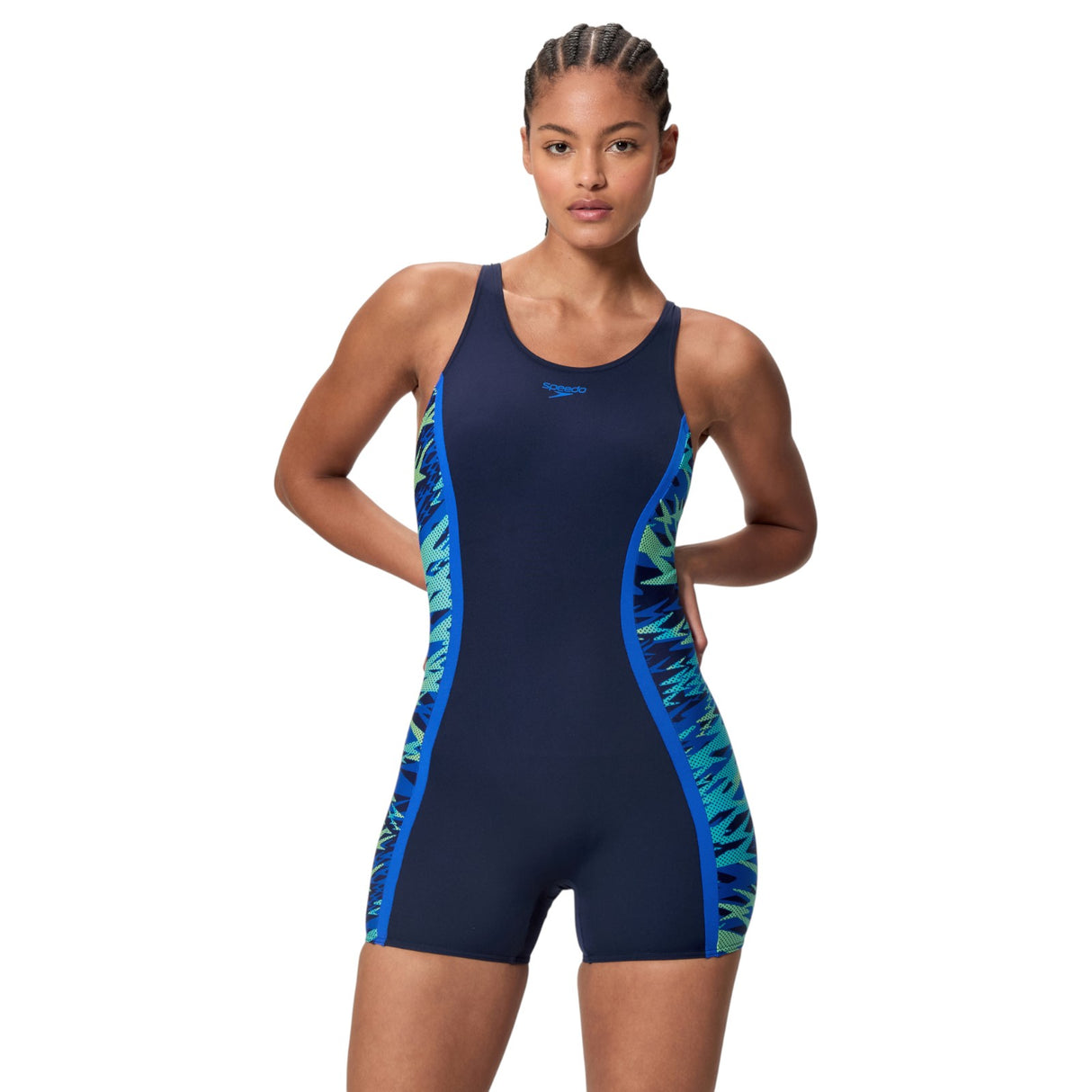 Speedo Hyperboom Splice Muscleback Womens Legsuit