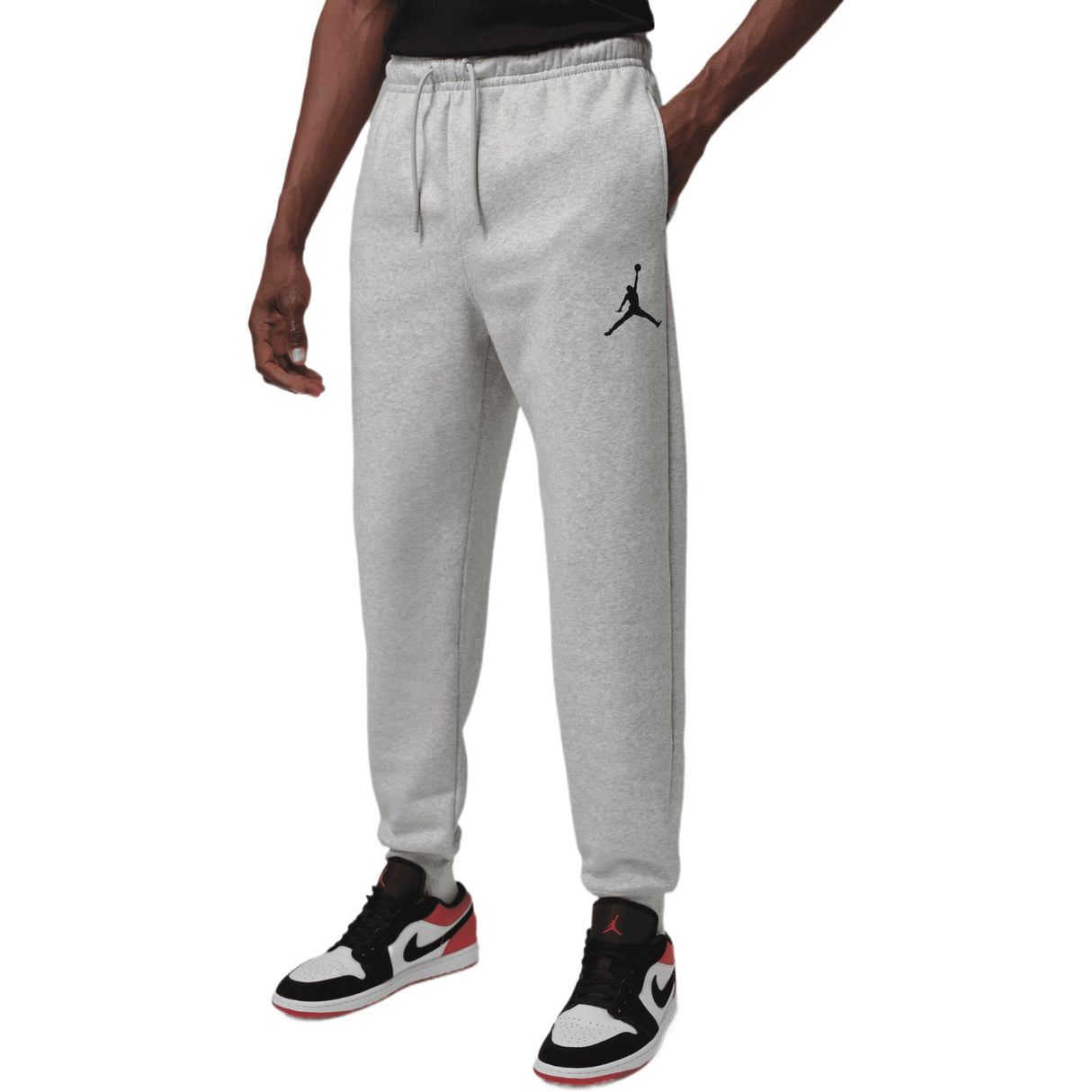 NIKE JORDAN JUMPMAN FLEECE PANTS GREY