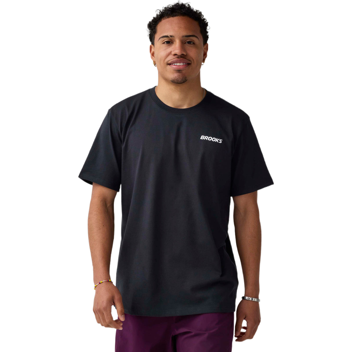 Brooks Graphic Lightweight Mens Short-Sleeve T-Shirt