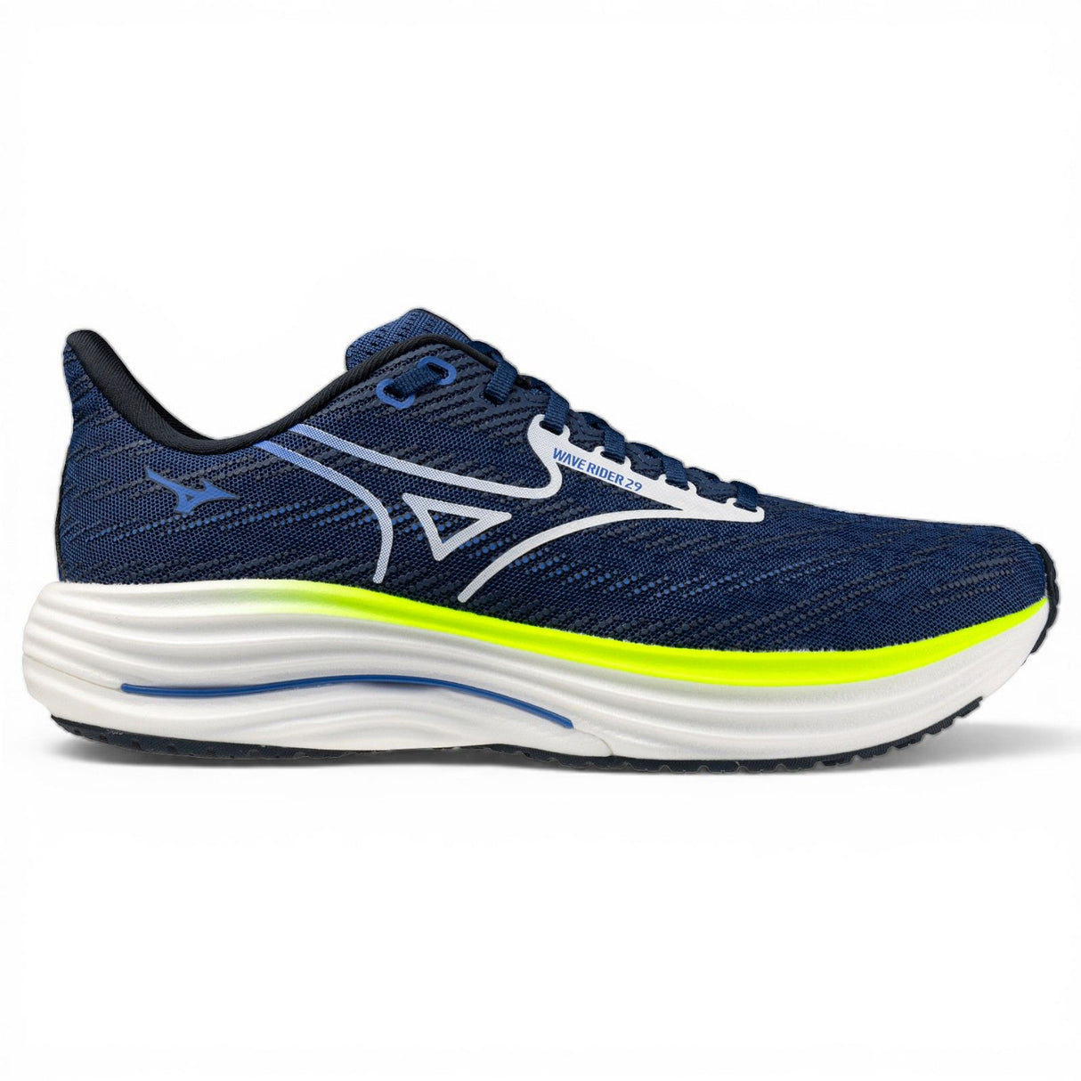 Mizuno Wave Rider 29 Mens Cushioned Running Shoes