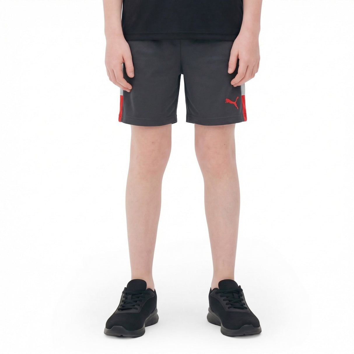 Puma B IndividualLIGA Trng Short Jr Gry