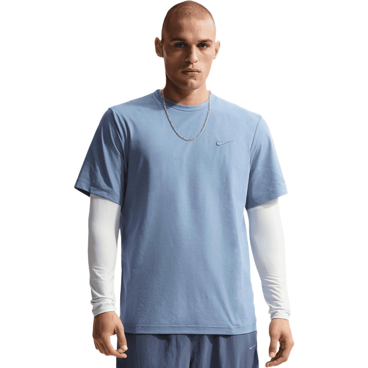 Nike M NK DF HYVERSE GFX SS TOP Blue