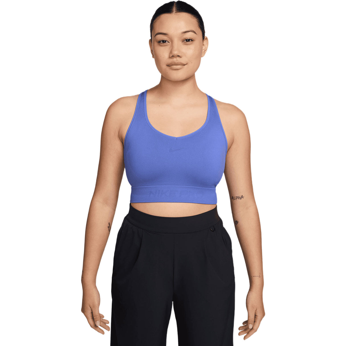 Nike Pro Seamless Womens Dri-FIT Cropped Tank Top