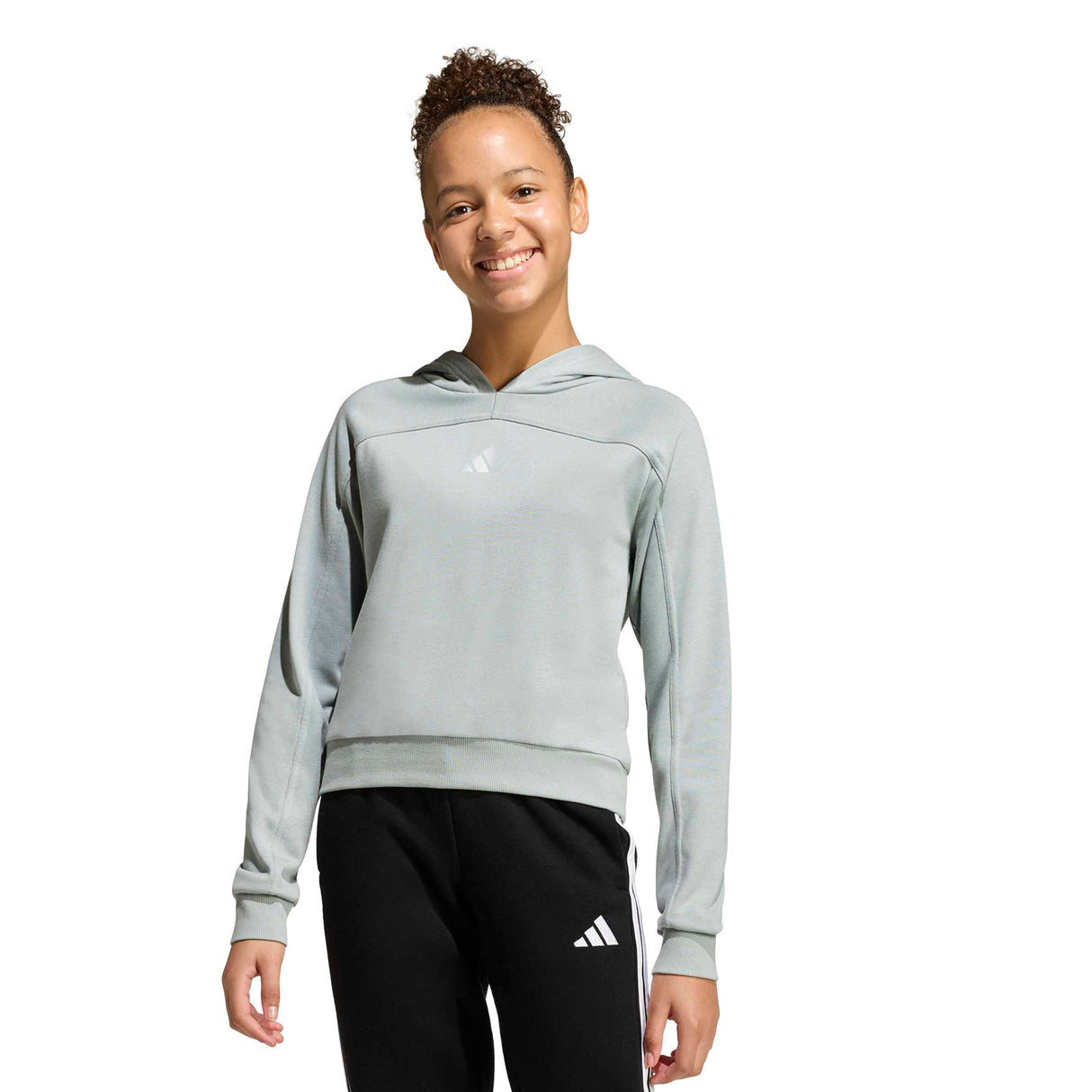 adidas Holiday Glam Girls Cropped Hooded Sweatshirt