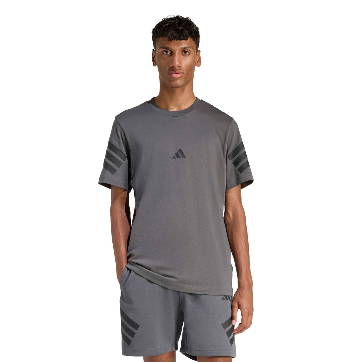 adidas Future Icons 3-Stripes Mens Short-Sleeve T-Shirt