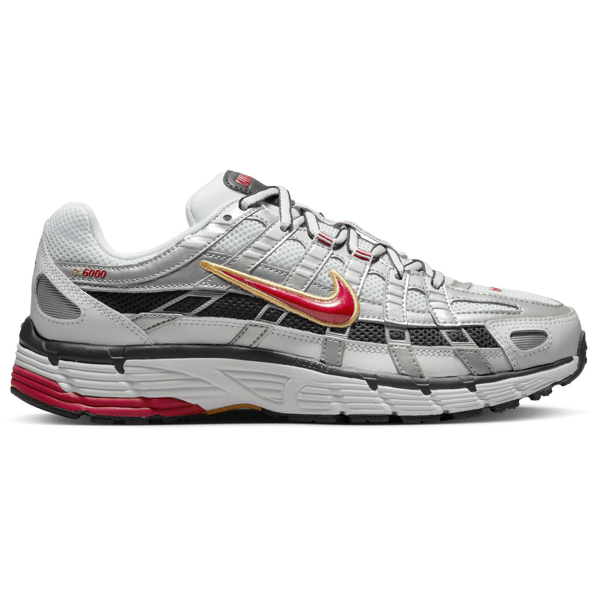 Nike P 6000 Womens Wh Red Platinum