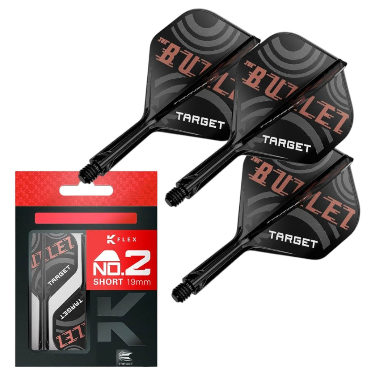 Target Darts Stephen Bunting 'The Bullet' K-Flex No.2 Flights