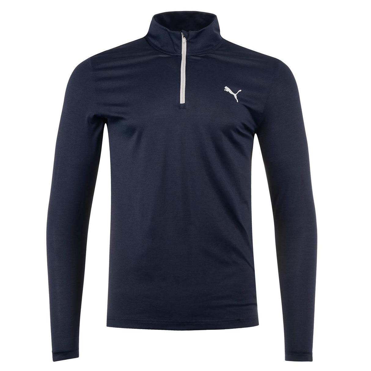 Puma Icon 2.0 Half-Zip Long Sleeve Mens Logo Golf Top