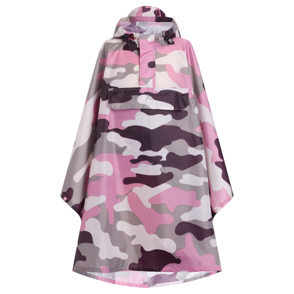 McKinley Lambaol III Half-Zip Kids Loose-Fit Rain Poncho