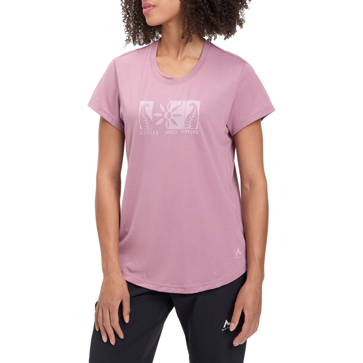 McKinley Rogga III Breathable Womens Regular-Fit T-Shirt