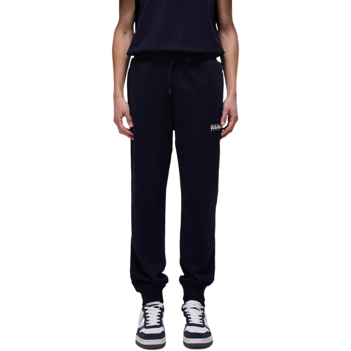 Napapijri Mens M-GORI Fleece Pants Navy