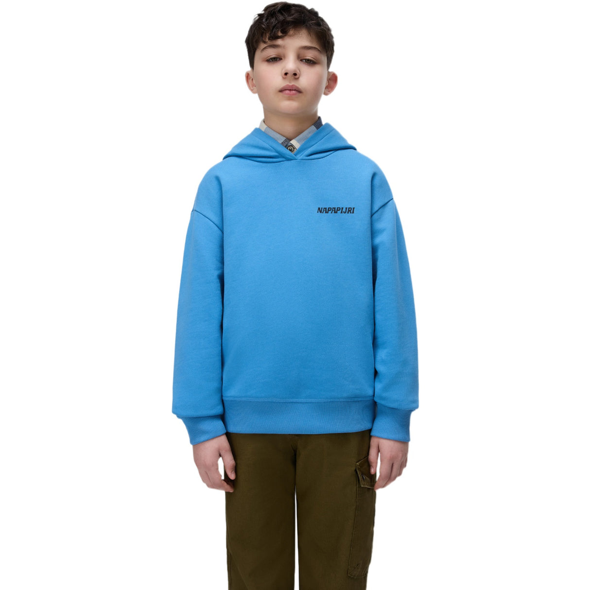 Napapijri Kids B-ALBEDO Hoodie Blue