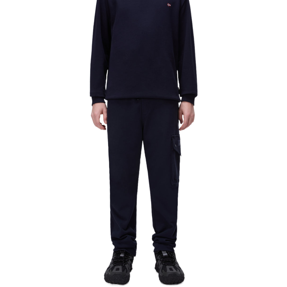 Napapijri Kids M-BOX LOGO Cargo Pant Nvy