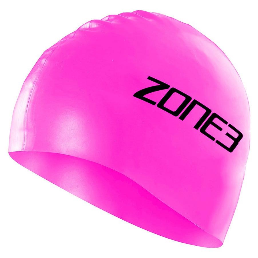 ZONE3 Silicone Swim Cap Pink
