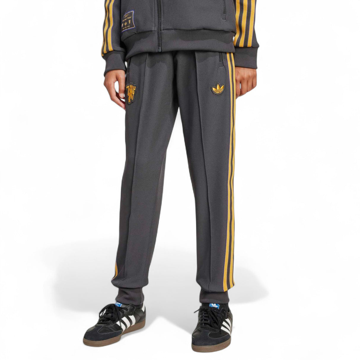 adidas Manchester United Football 2025/26 Terrace Icons Kids Track Pants