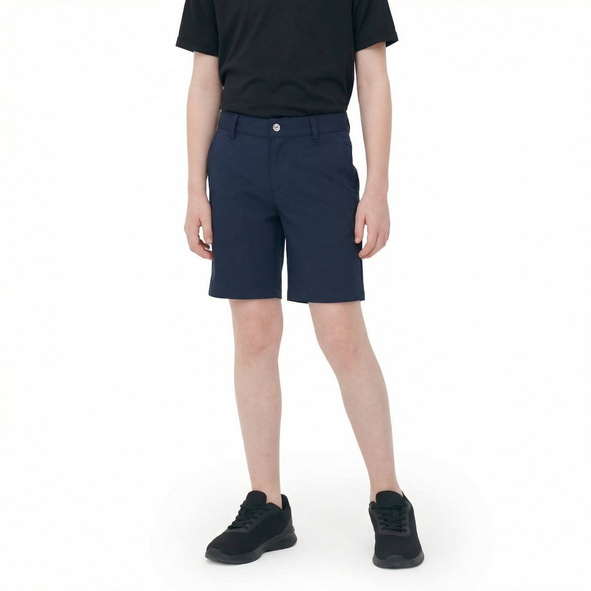 Puma Kids 4-Way-Stretch Outdoor Golf Shorts - Navy
