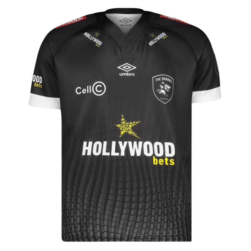 Umbro Sharks Rugby 2024 Adults Short Sleeve Home Jersey