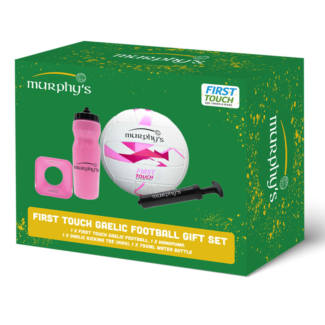 Murphys FTouch Gaelic ball Gift Set Pink
