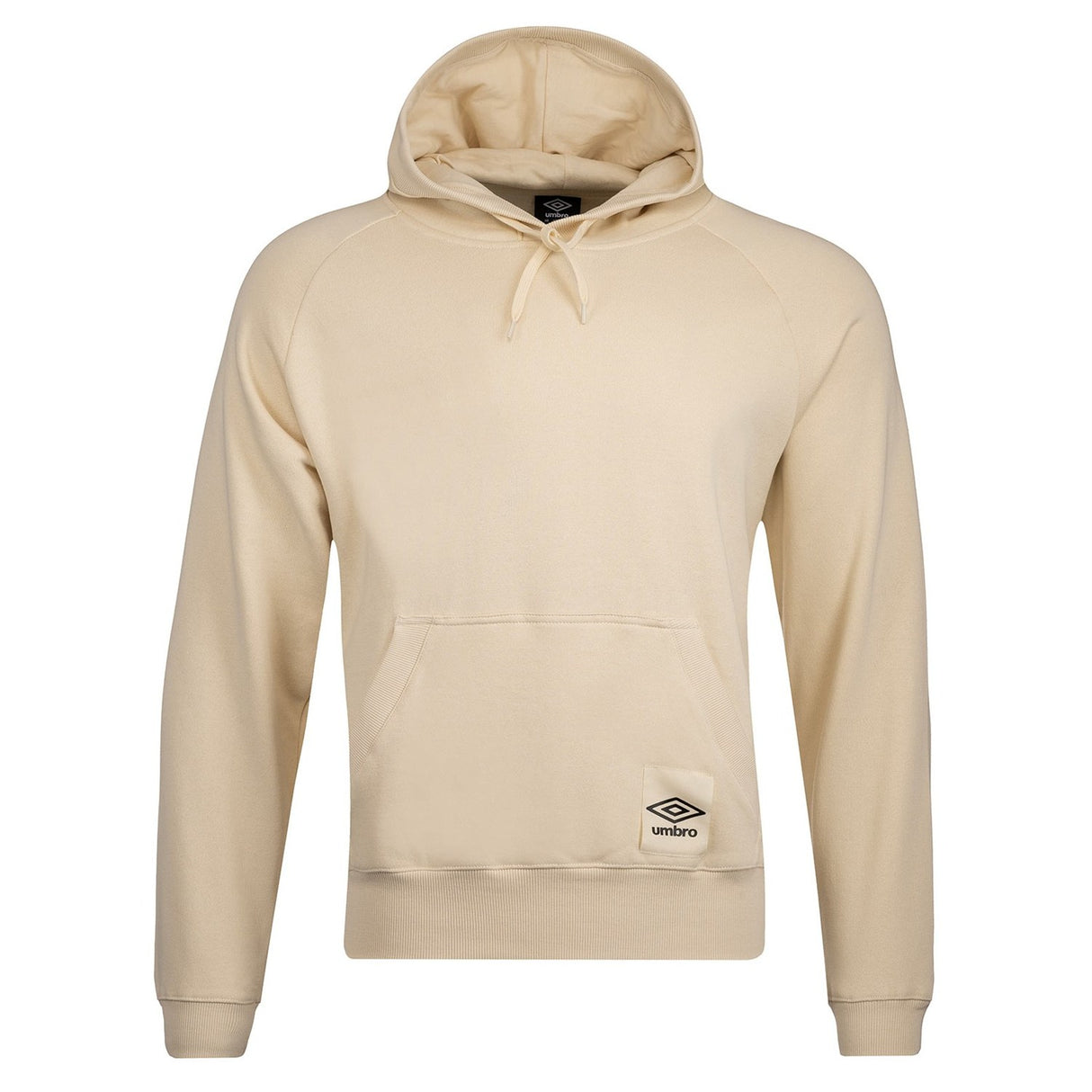 Umbro Relaxed Mens Football Training Hoodie - Cream