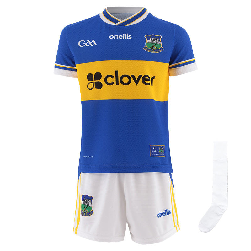 O'Neills Tipperary 26 Home Kids Kit Blue
